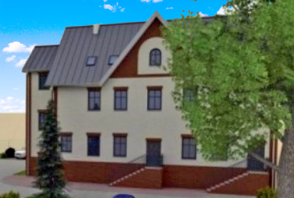 imponująca bryła ekskluzywnej willi na sprzedaż Głogów (okolice)