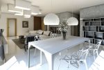 wytworny pokój dzienny w ekskluzywnym apartamencie do sprzedaży Gdańsk