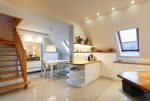 nowoczesna kuchnia w luksusowym apartamencie do wynajmu Szczecin (okolice)