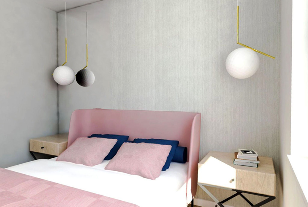 zaciszna sypialnia w ekskluzywnym apartamencie na sprzedaż Ostrów Wielkopolski