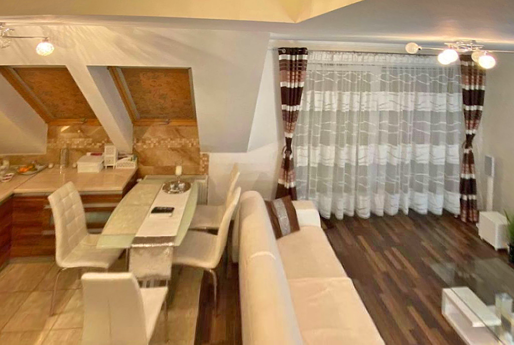 widok z góry na luksusowy apartament na sprzedaż Szczecin (okolice)