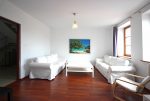 nowoczesny projekt salonu w luksusowym apartamencie do wynajęcia Szczecin