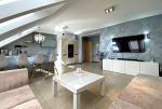 luksusowy salon w ekskluzywnym apartamencie na sprzedaż Szczecin