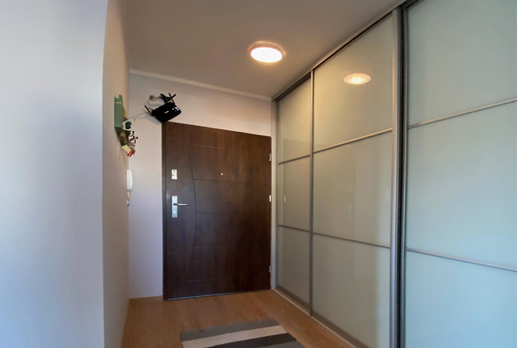 fragment korytarza w luksusowym apartamencie do sprzedaży Świnoujście