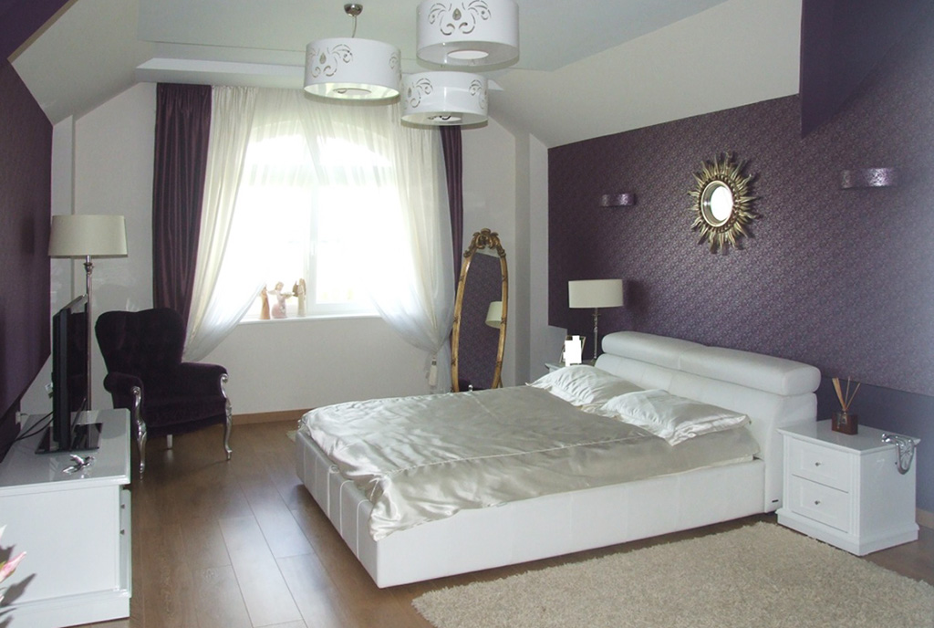 prywatna sypialnia w luksusowej willi do sprzedaży Legnica (okolice)