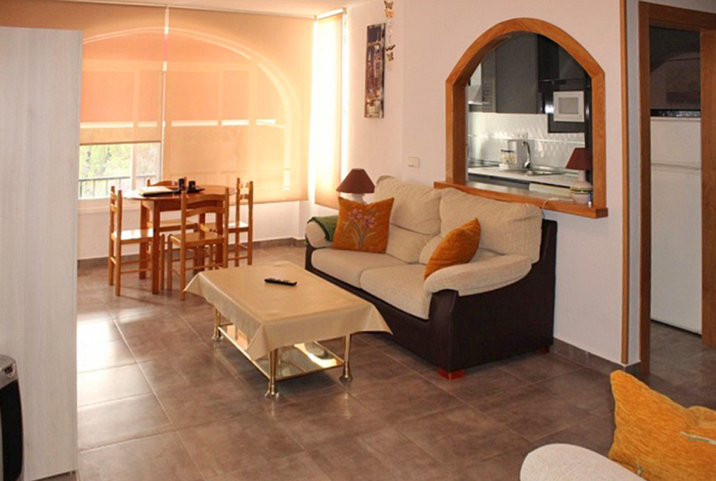 okazały pokój dzienny w luksusowym apartamencie na sprzedaż Hiszpania (Costa Blanca, Orihuela Costa)