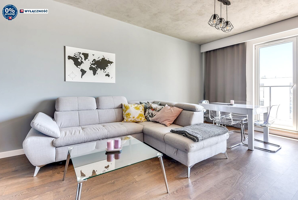 zaprojektowane z rozmachem wnętrze ekskluzywnego apartamentu do sprzedaży Legnica