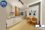 widok na kuchnię i jadalnię w ekskluzywnym apartamencie do sprzedaży Lublin