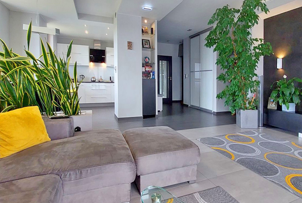 zaprojektowane zgodnie z najnowszymi trendami wnętrze ekskluzywnego apartamentu do sprzedaży Piotrków Trybunalski