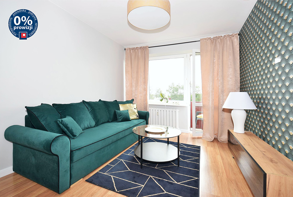 przeciwległa strona salonu w ekskluzywnym apartamencie do sprzedaży Lublin