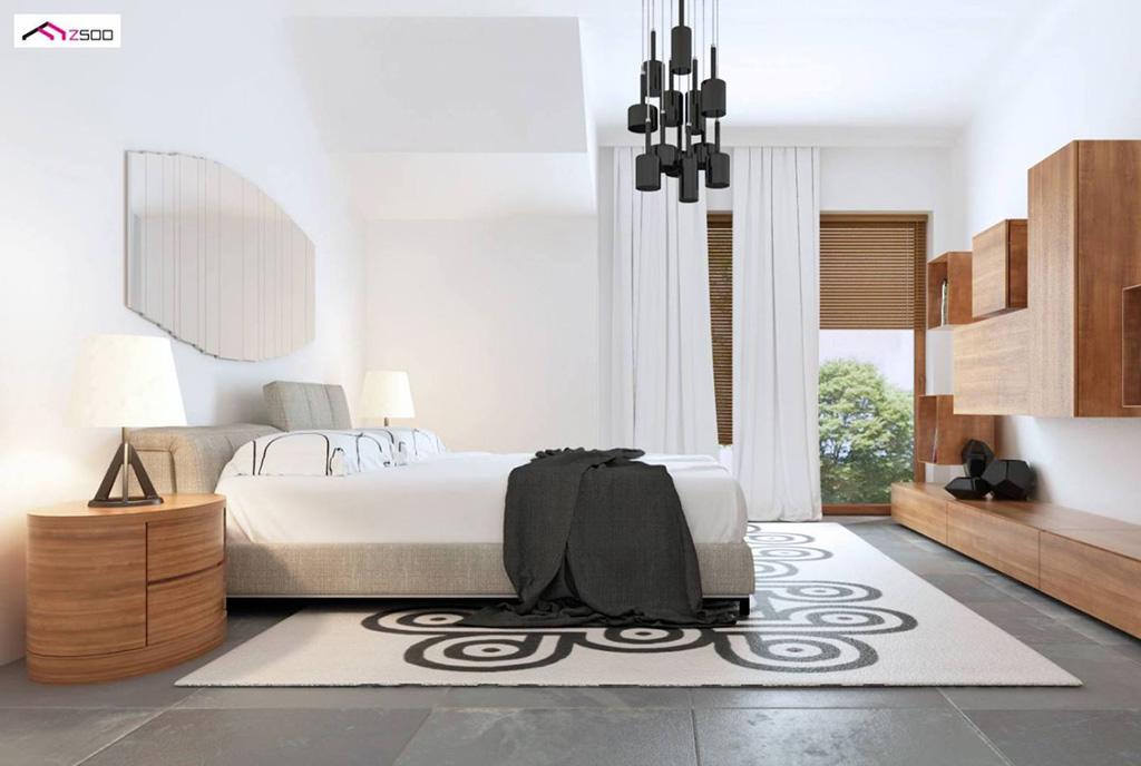 prywatna sypialnia w luksusowej willi do sprzedaży Kalisz