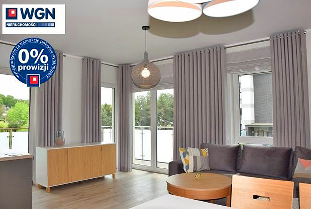 stylowy salon w ekskluzywnym apartamencie do wynajęcia Słupsk