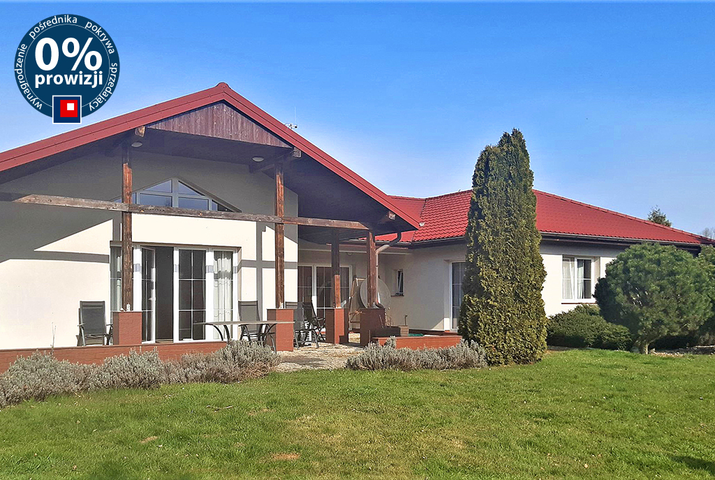 imponująca działka okalająca ekskluzywną willę na sprzedaż Wrocław