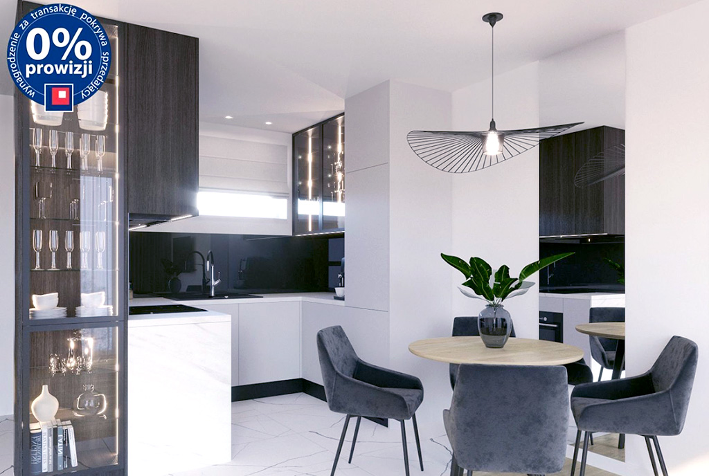 zaprojektowane zgodnie z najnowszymi trendami wnętrze ekskluzywnego apartamentu do sprzedaży Lublin