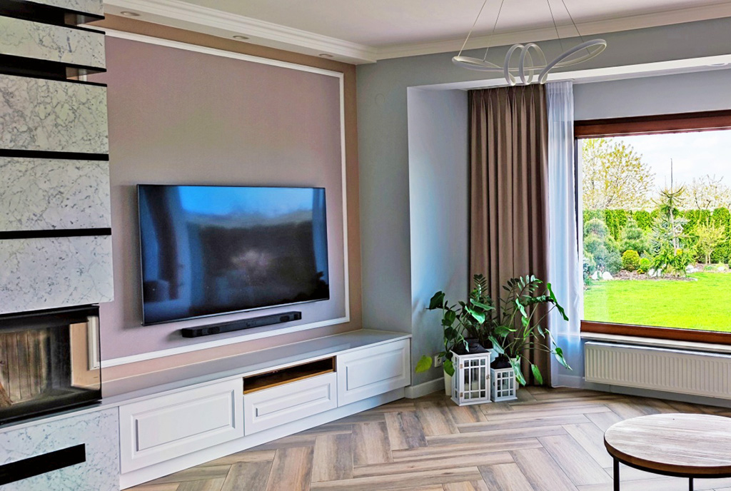 imponujący rozmachem salon w ekskluzywnej willi na sprzedaż Wroclaw-okolic