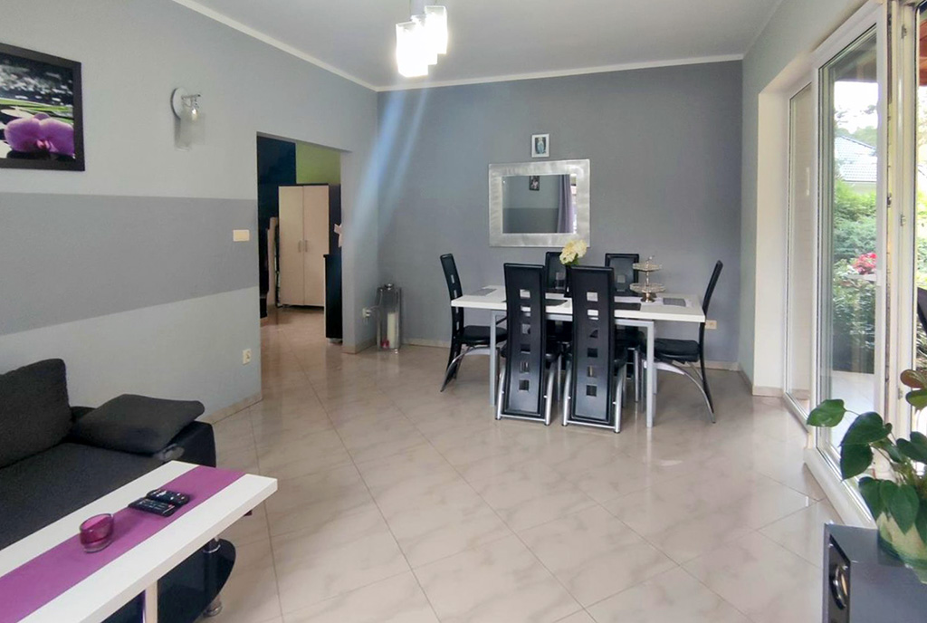 druga strona salonu w luksusowej willi do sprzedaży Szczecin