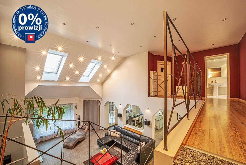 górny poziom ekskluzywnej wili do sprzedaży Bolesławiec