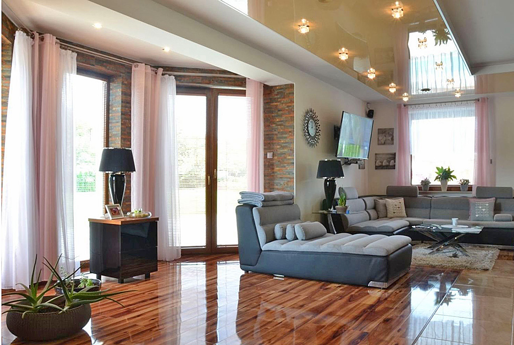 ekskluzywne wnętrze luksusowej willi na sprzedaż Katowice (okolice)