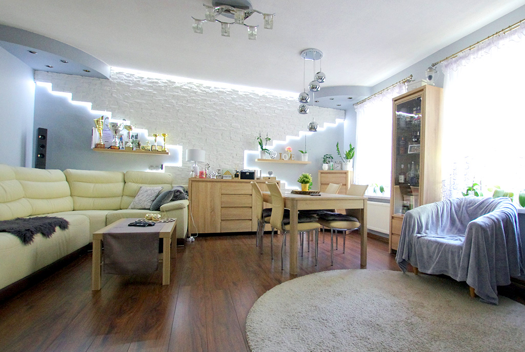 wytworne wnętrze ekskluzywnego apartamentu do sprzedaży Legnica (okolice)