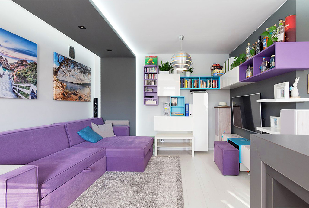 jeden z komfortowych pokoi w ekskluzywnym apartamencie na sprzedaż Tarnów