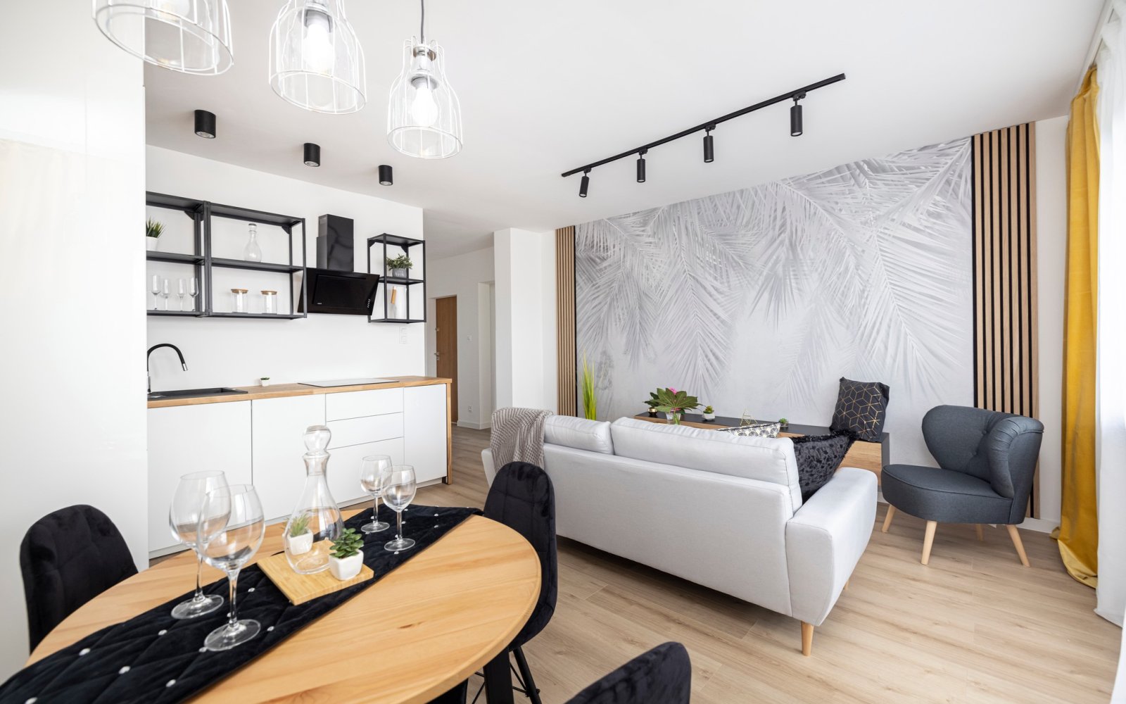 zaprojektowane zgodnie z najnowszymi trendami wnętrze ekskluzywnego apartamentu do sprzedaży Gdańsk