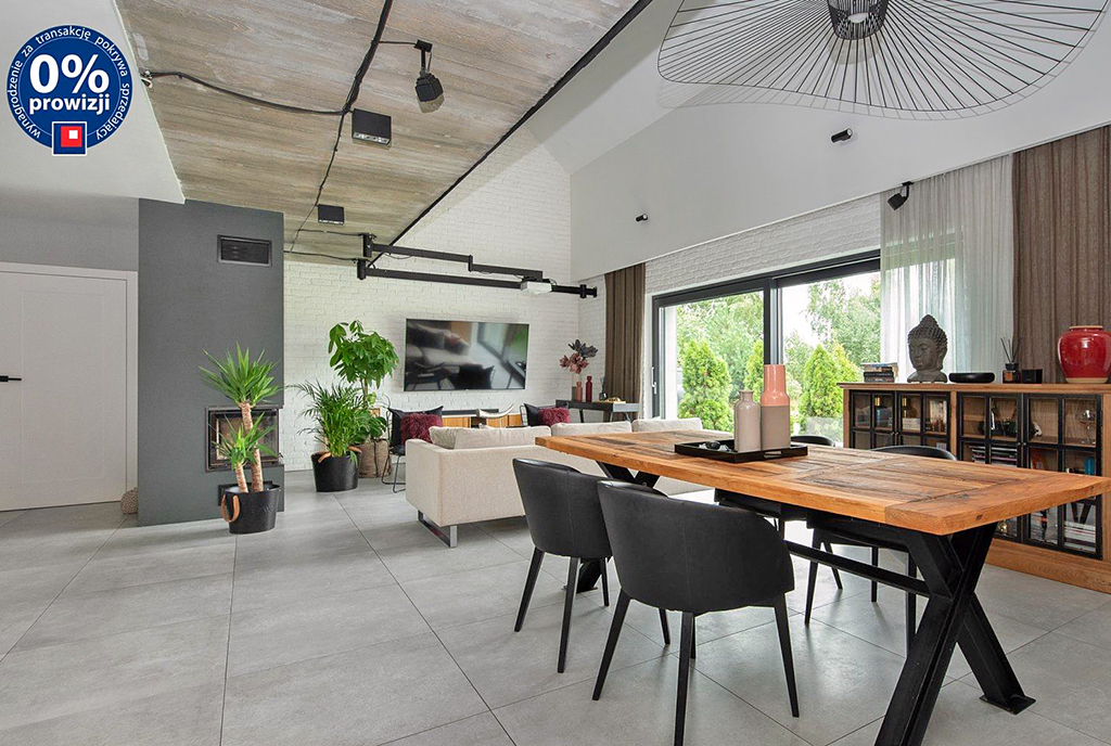 prestiżowy pokój dzienny w ekskluzywnej willi do sprzedaży Gdynia (okolice)