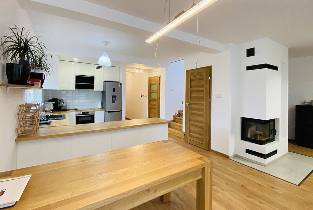 nowoczesne wnętrze ekskluzywnej willi do sprzedaży Katowice (okolice)