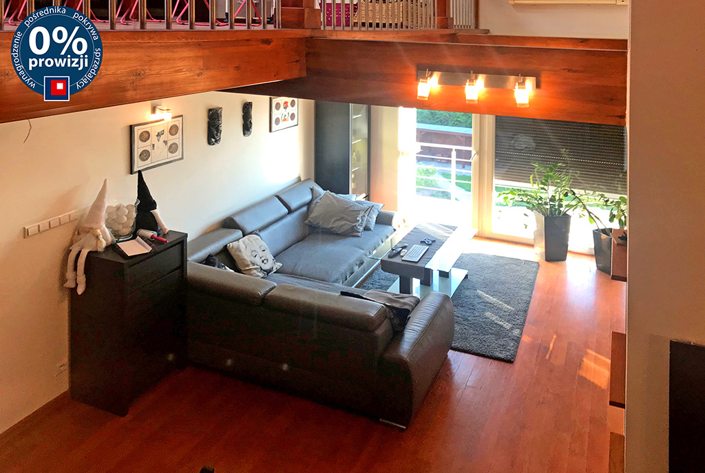 okazały pokój dzienny w luksusowej willi na sprzedaż Konin