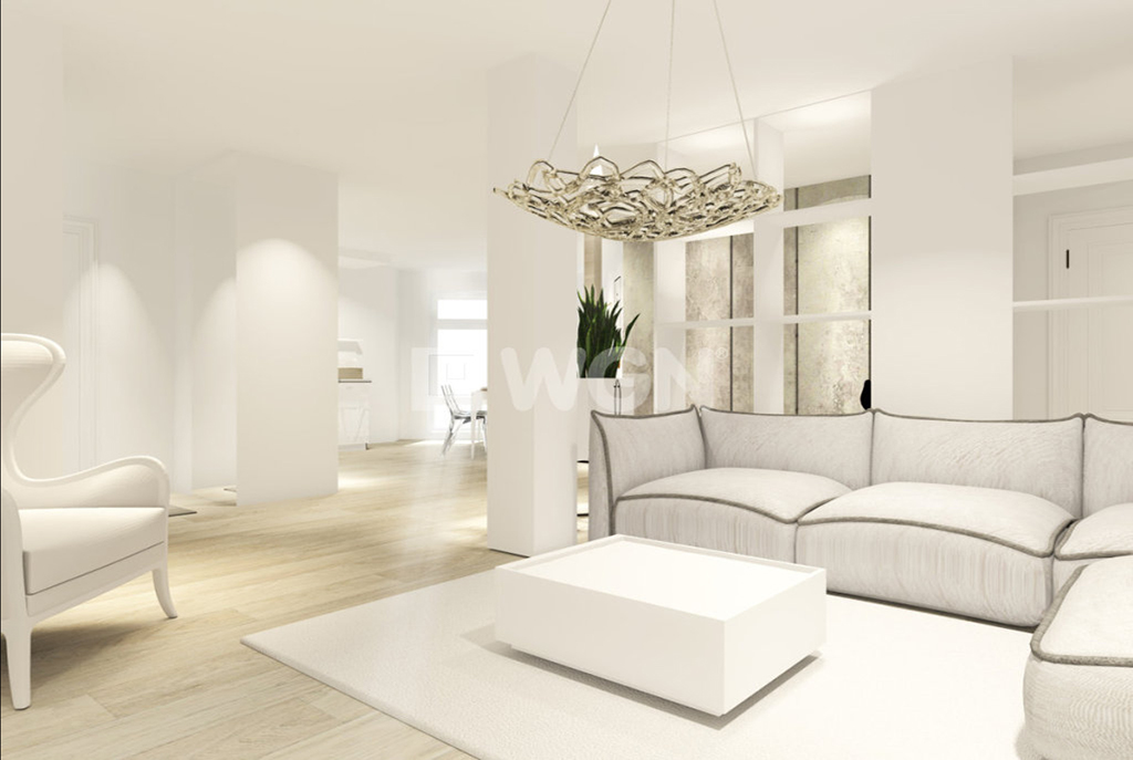 zaaranżowane zgodnie z najnowszymi trendami wnętrze ekskluzywnego apartamentu do sprzedaży w Szczecinie
