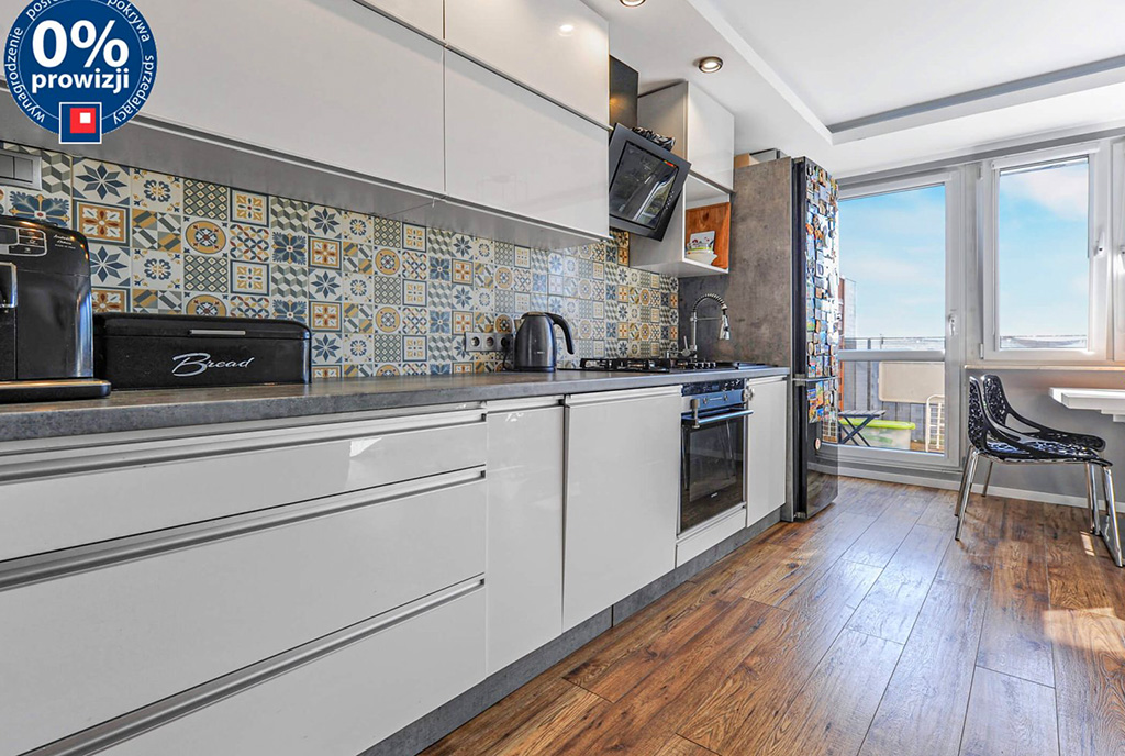 funkcjonalna kuchnia w luksusowym apartamencie do sprzedaży Katowice (okolice)