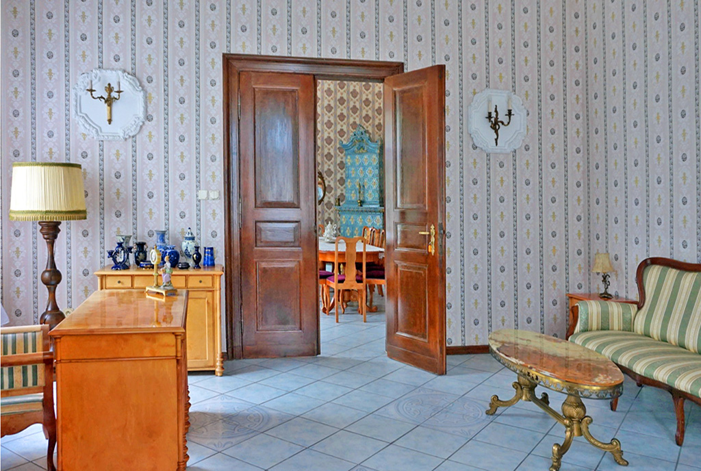 eleganckie wnętrze luksusowego pałacu do sprzedaży Wielkopolska