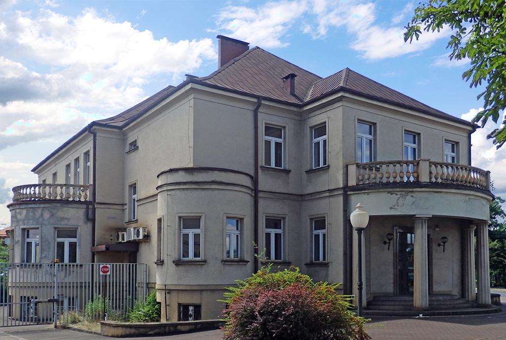 zapierające dech w piersiach wejście do ekskluzywnej willi do sprzedaży Katowice (okolice)