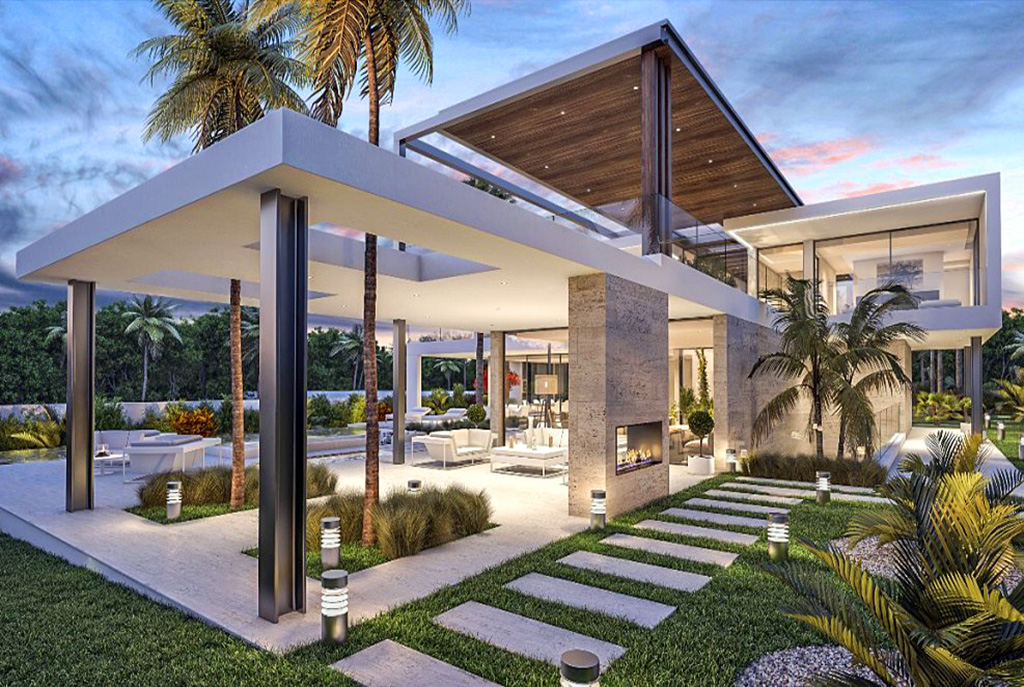 imponujący taras przy luksusowej willi w Hiszpanii (Costa del Sol, Malaga) na sprzedaż