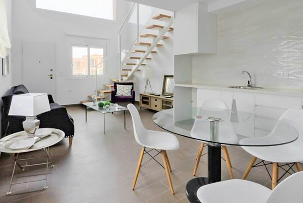 nowoczesne wnętrze luksusowej willi na sprzedaż Hiszpania (Costa Blanca, Alicante)