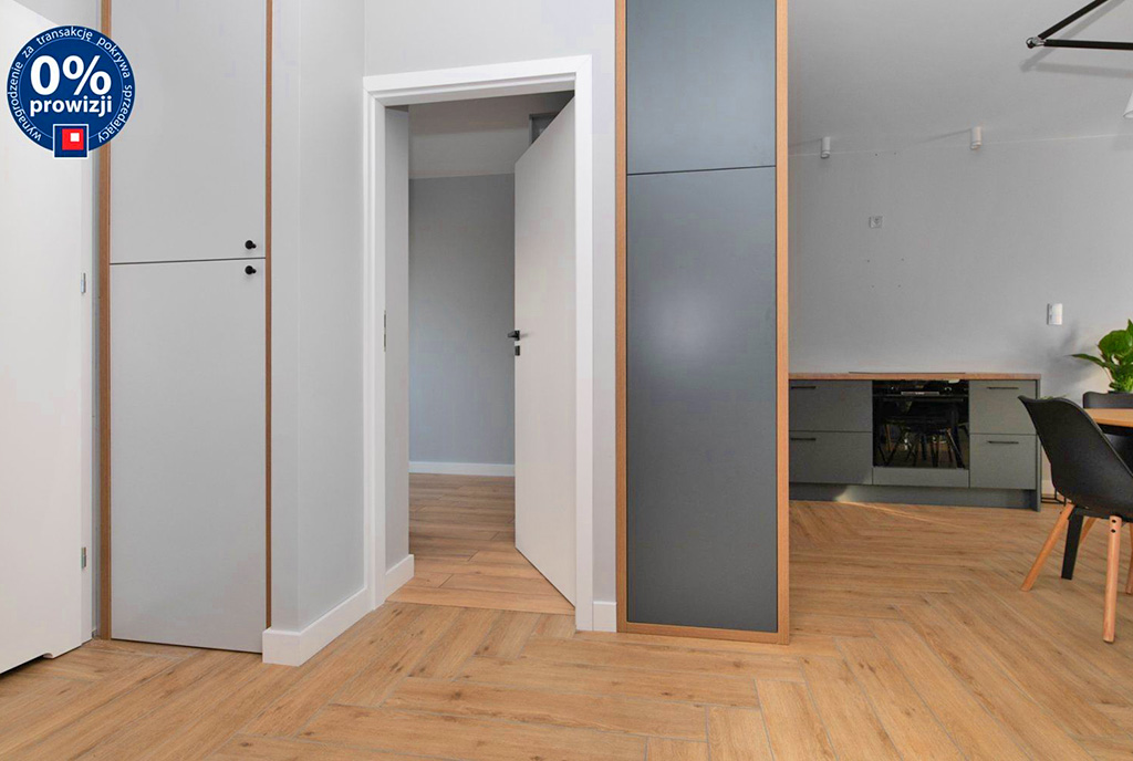 komfortowy hol w luksusowym apartamencie do sprzedaży Gdańsk