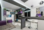 elegancki pokój dzienny w luksusowym apartamencie na sprzedaż Tarnów