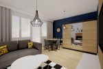 zaaranżowane nowocześnie wnętrze ekskluzywnego apartamentu do sprzedaży Kalisz
