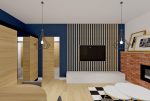 zbliżenie na pokój dzienny w luksusowym apartamencie na sprzedaż Kalisz