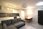 druga stron salonu w luksusowym apartamencie do wynajmu Szczecin