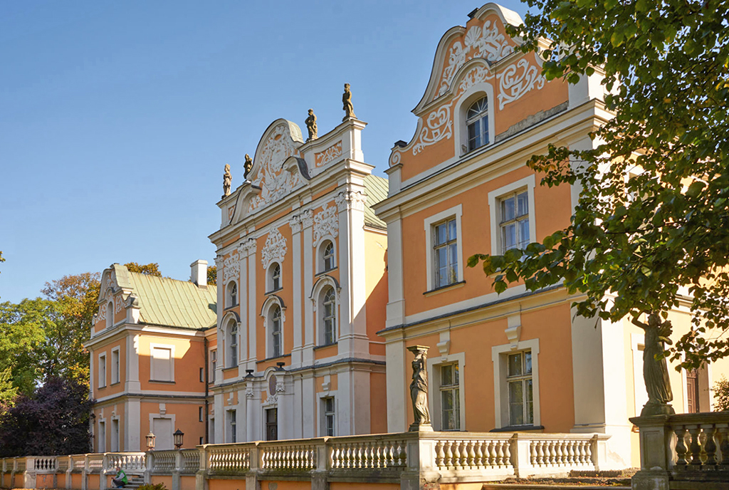 monumentalna bryła ekskluzywnego pałacu do sprzedaży Poznań