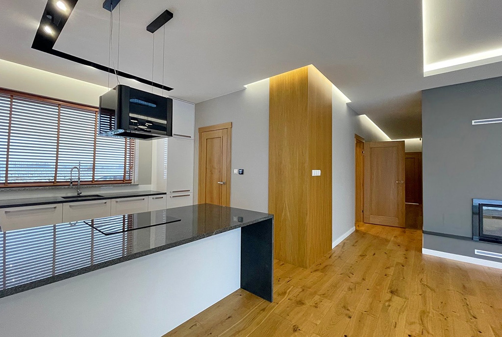 zzabudowa kuchni w luksusowym apartamencie na sprzedaż Gorzów Wielkopolski