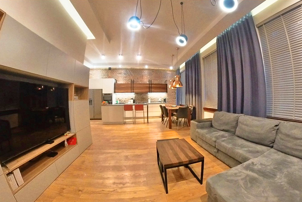 elegancki pokój dzienny w luksusowym apartamencie do sprzedaży Wałbrzych (okolice)