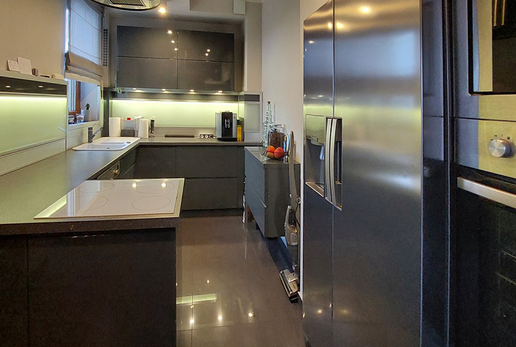 funkcjonalna kuchnia w ekskluzywnym apartamencie na sprzedaż Piotrków Trybunalski