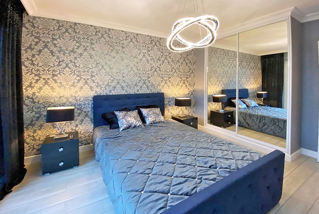 prywatna sypialnia w ekskluzywnej willi na wynajem Szczecin