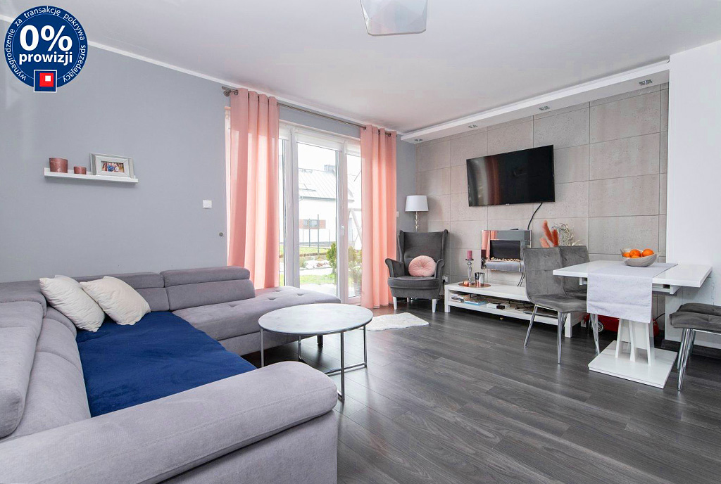 imponujący pokój dzienny w ekskluzywnej willi do sprzedaży Gdynia (okolice)