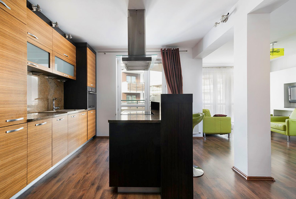 praktycznie zabudowana kuchnia w luksusowym apartamencie na sprzedaż Lublin