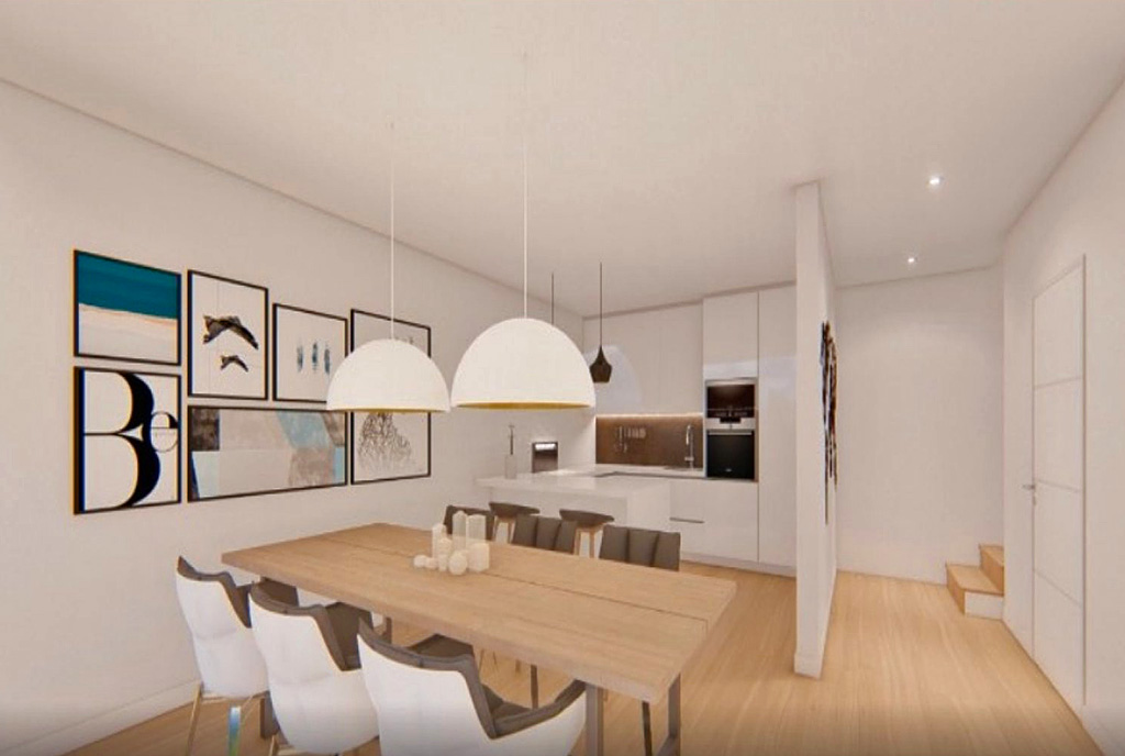 widok od strony jadalni w ekskluzywnym apartamencie do sprzedaży Hiszpania (Torrox, Malaga)