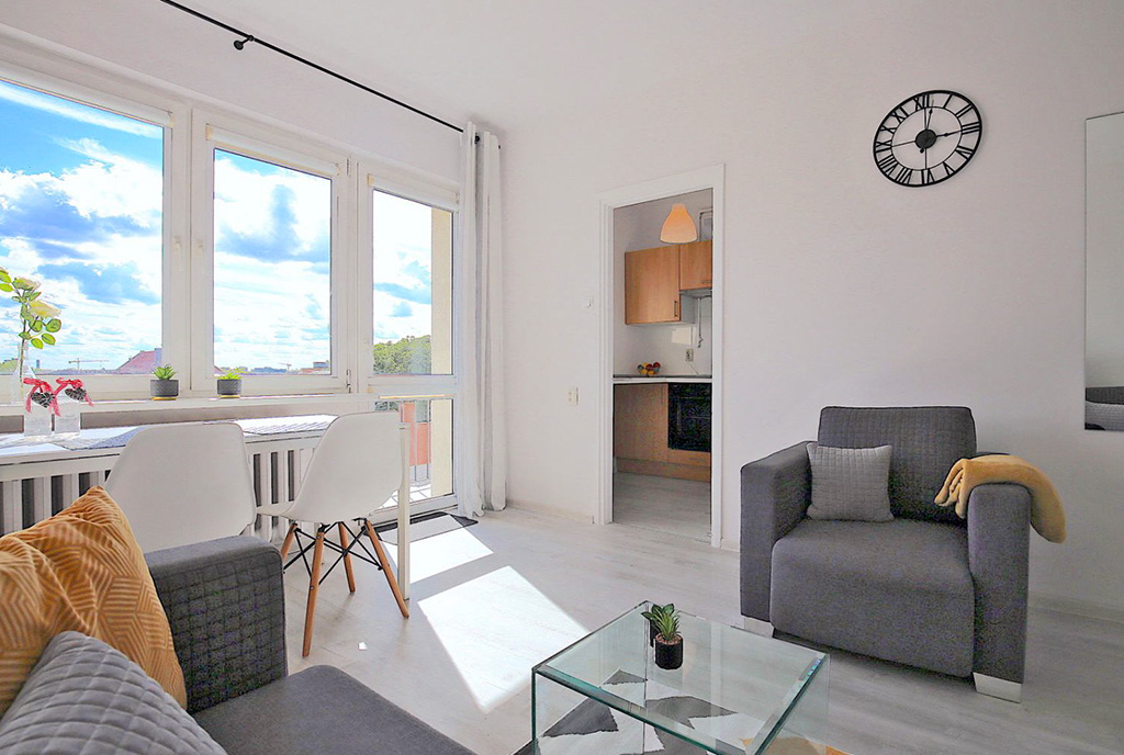 fragment jednego z pomieszczeń w ekskluzywnym apartamencie na wynajem Szczecin
