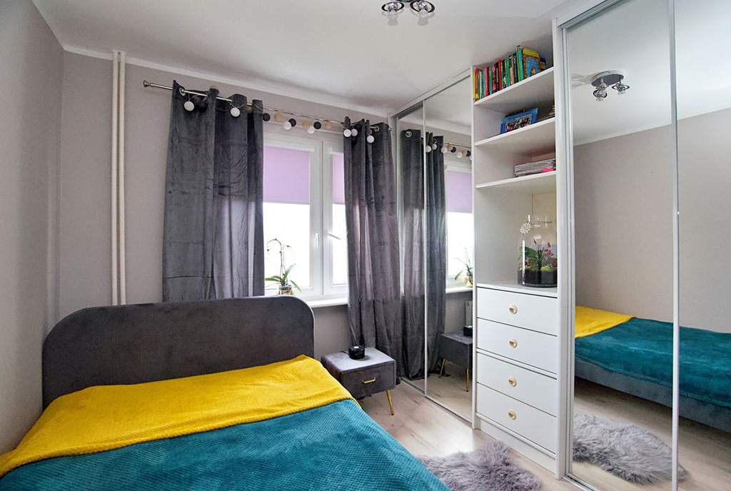 prywatna sypialnia w luksusowym apartamencie na sprzedaż Gorzów Wielkopolski