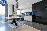 zaprojektowane zgodnie z najnowszymi trendami wnętrze luksusowego apartamentu na sprzedaż Katowice (okolice)